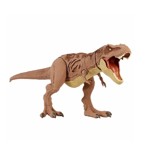 Jurassic World T-Rex Action Figure - Jurassic Park Tyrannosaurus Rex Collectible - Picture 4 of 7